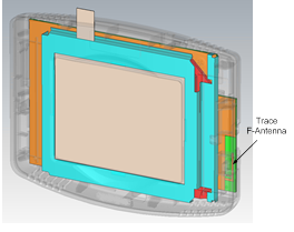 Wireless RF antenna