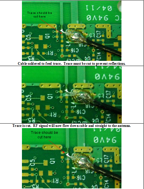 RF antenna cable