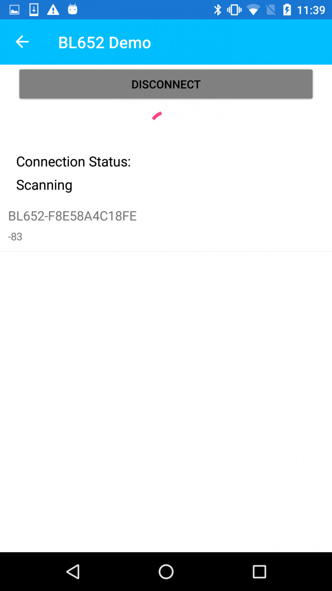 tap to connect to your device