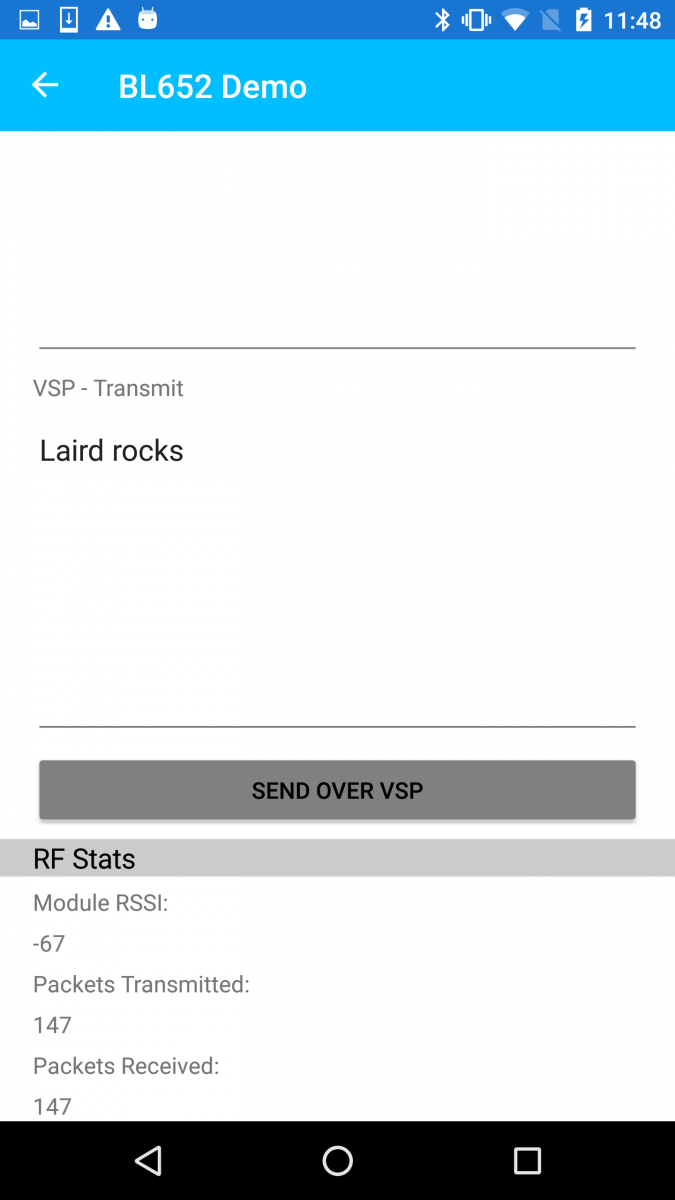 laird rocks message