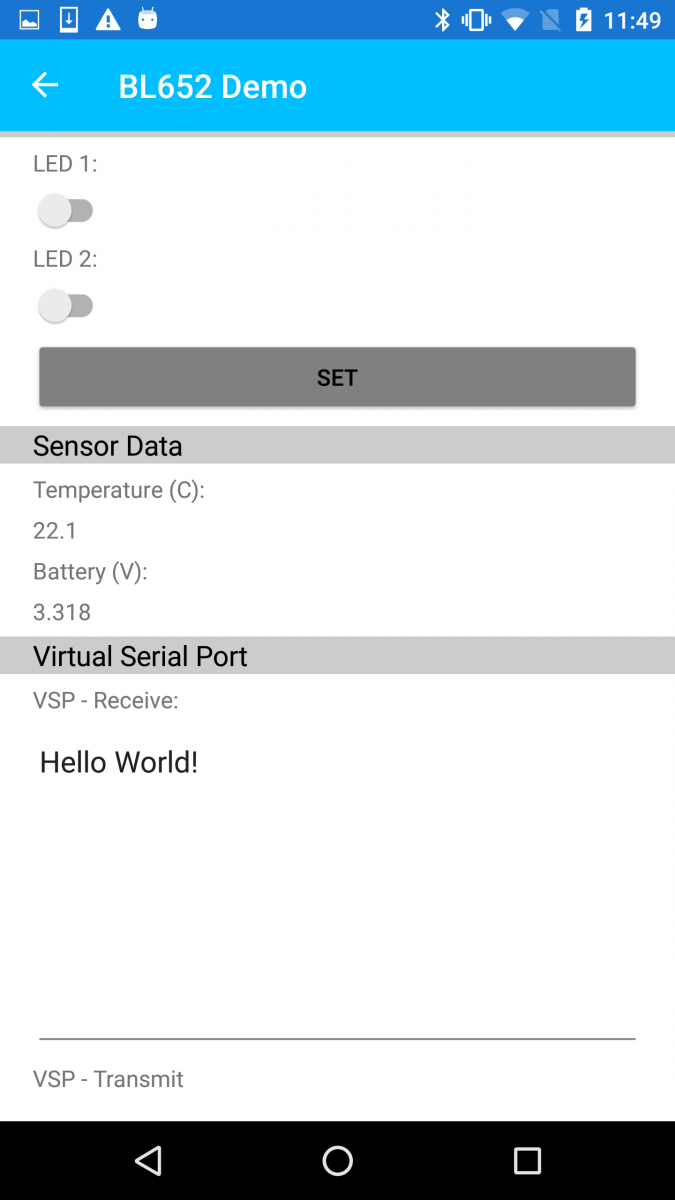 visible on mobile app
