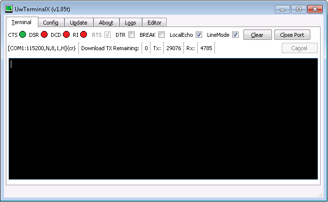 DTR checkbox