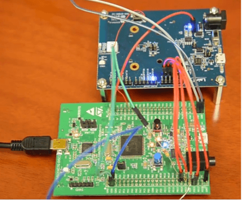 Searan Dotstack and the Laird Connectivity BT860 Development Board