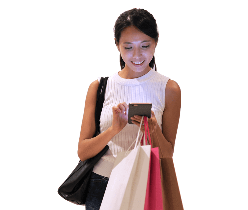 Girl Shopping