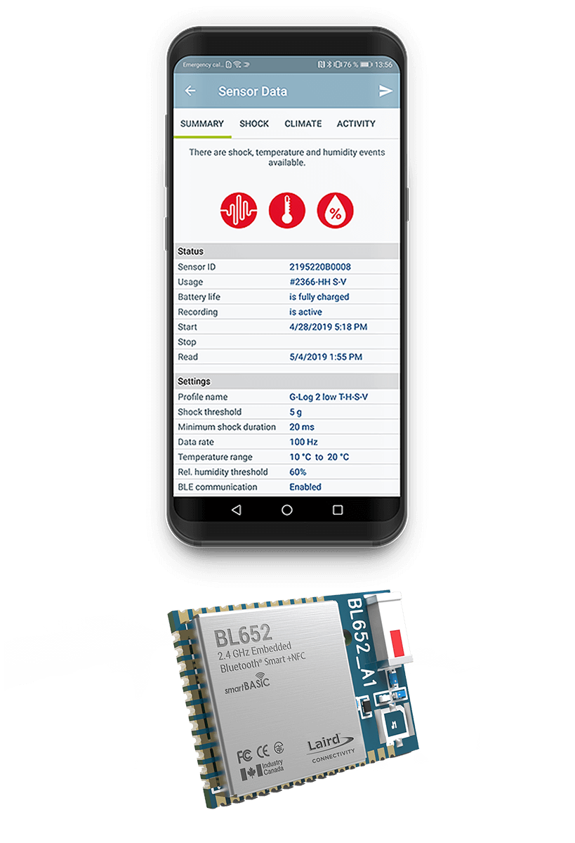 ASPION App and BL652
