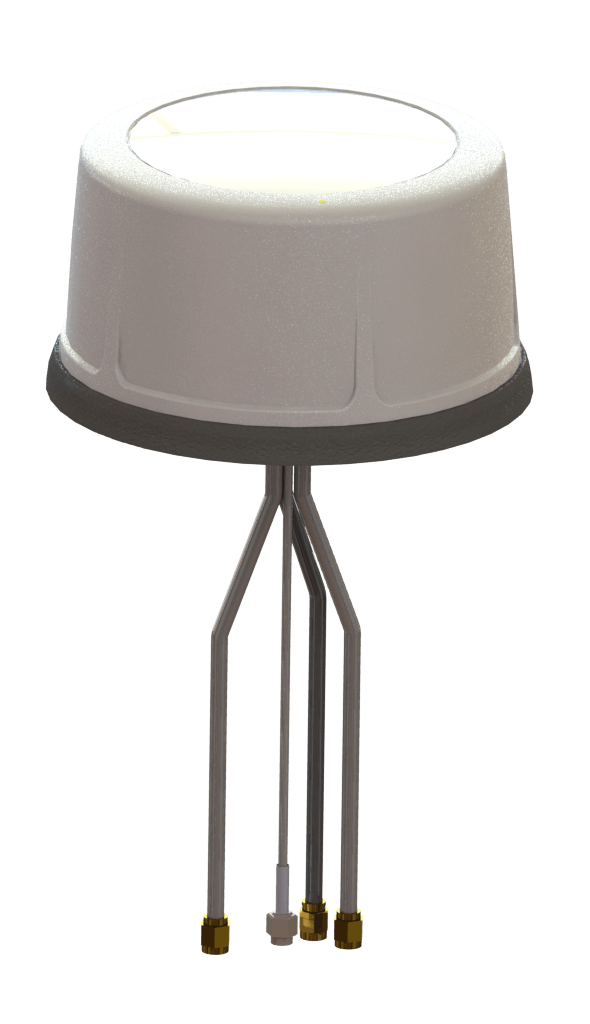 4-port 3G-4G/WiFi/GNSS Antennas