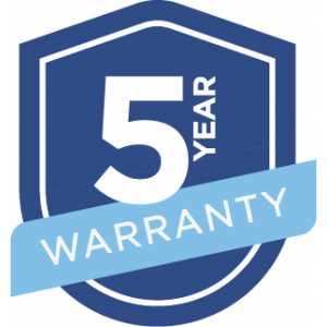 5 Year Warranty